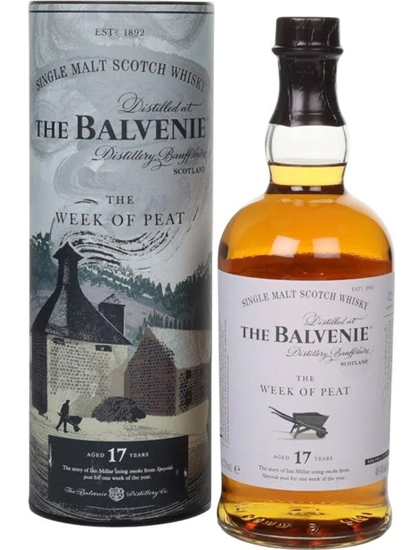 Віскі Balvenie The Week of  Peat 17 y.o. 49.4% 0.7 л